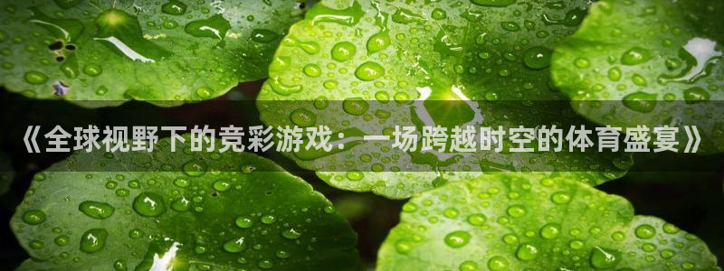 遂宁纵横国际农贸城商铺：《全球视野下的竞彩游戏：一场跨越时空的体育盛宴》