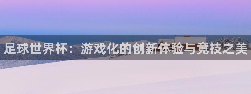 纵横app下载：足球世界杯：游戏化的创新体验与竞技之美